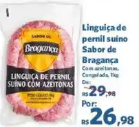 Sam's Club Linguiça de pernil suíno sabor de bragança oferta
