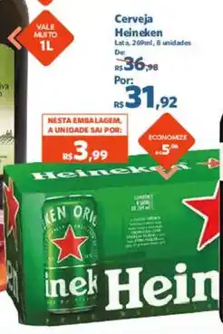Sam's Club Cerveja Heineken oferta