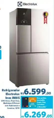 Sam's Club Refrigerador Electrolux Inox IM8S oferta