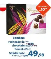 Sam's Club Bombom recheado de chocolate secrets por: solidarnos oferta