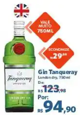 Sam's Club Gin Tanqueray London dry oferta