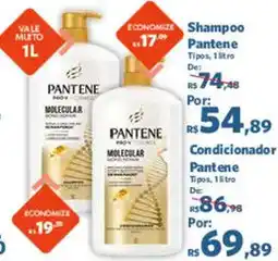 Sam's Club Shampoo pantene tipos oferta