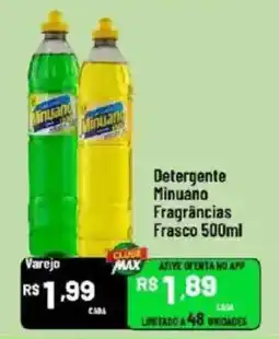 Max Atacadista Detergente Minuano Fragrâncias oferta