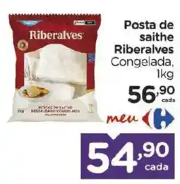Carrefour Posta de saithe riberalves congelada oferta