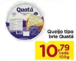 Carrefour Queijo tipo brie Quatá oferta