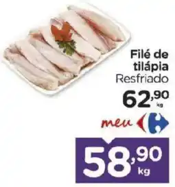 Carrefour Filé de tilápia Resfriado oferta