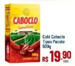 Max Atacadista Café Caboclo Tipos Pacote oferta
