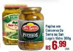 Max Atacadista Papino em conserva da serra ou san lago de vidro oferta