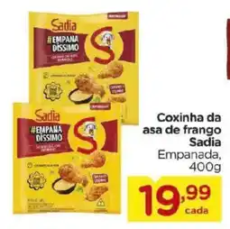Carrefour Coxinha da asa de frango Sadia Empanada oferta