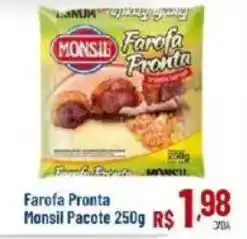 Max Atacadista Farofa Pronta Monsil Pacote oferta