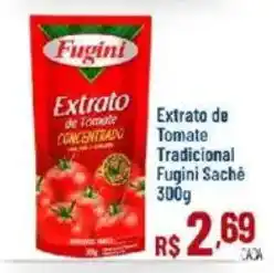 Max Atacadista Extrato de tomate tradicional fugini sachê oferta