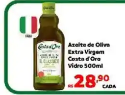 Max Atacadista Azeite de oliva extra virgem costa d'oro vidro oferta