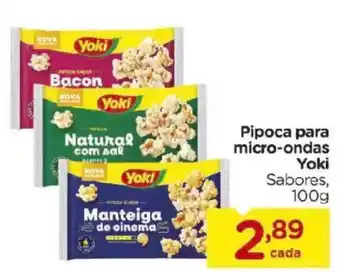 Carrefour Pipoca para micro-ondas Yoki Sabores oferta