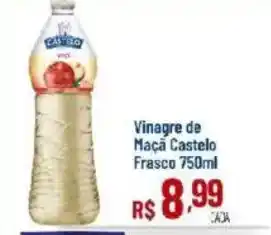 Max Atacadista Vinagre de Maçã Castelo oferta