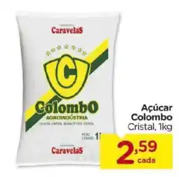 Carrefour Açúcar Colombo Cristal oferta