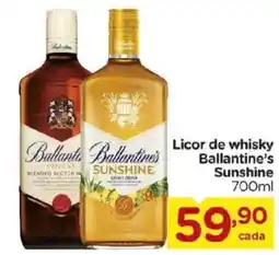 Carrefour Licor de whisky ballantine's sunshine oferta