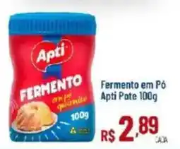 Max Atacadista Fermento em Pó Apti Pate oferta