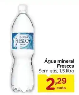Carrefour Água mineral frescca oferta
