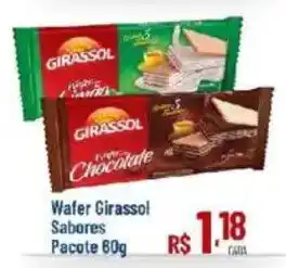 Max Atacadista Wafer Girassol Sabores oferta