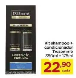 Carrefour Kit shampoo + condicionador Tresemmé oferta