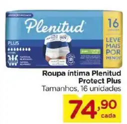 Carrefour roupa íntima plenitud protect plus oferta