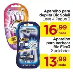 Carrefour Aparelho para depilar bic soleil oferta