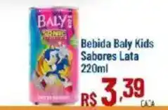 Max Atacadista Bebida Baly Kids Sabores Lata oferta