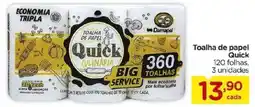 Carrefour Toalha de papel quick oferta