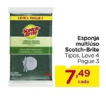Carrefour Esponja multiuso scotch-brite oferta
