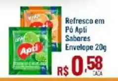 Max Atacadista Refresco em Pó Apti Sabores oferta