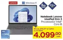 Carrefour Notebook lenovo ideapad slim 3 oferta