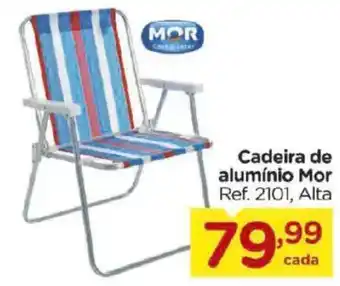 Carrefour Cadeira de alumínio Mor oferta
