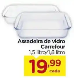 Carrefour Assadeira de vidro Carrefour oferta
