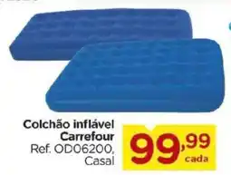 Carrefour Colchão inflável Carrefour oferta
