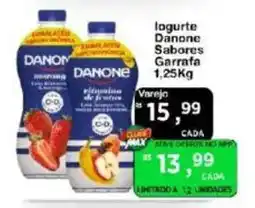 Max Atacadista logurte danone sabores garrafa oferta