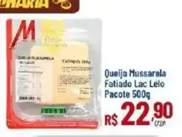 Max Atacadista Queijo mussarela fatiado lac lelo oferta