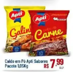 Max Atacadista Caldo em Pó Apti Sabores oferta