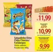 Atacadão Fandangos - salgadinho elma chips cheetos oferta