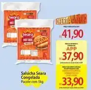 Atacadão Seara - salsicha congelada oferta