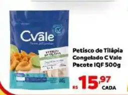 Max Atacadista Petisco de Tilápia Congelado C Vale oferta