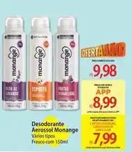 Atacadão Monange - desodorante aerossol oferta