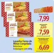 Atacadão Minas - lasanha forno de congelada oferta