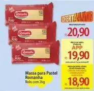 Atacadão Romanha - massa para pastel oferta