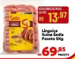 Max Atacadista Linguiça Suína Sadia oferta
