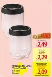 Atacadão Carrefour - organizador gire e trave plasuti oferta