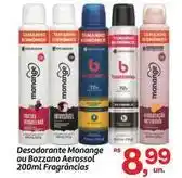Fort Atacadista Monange - desodorante ou bozzano aerossol fragrancias oferta