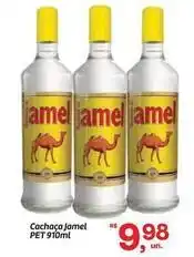 Fort Atacadista Jamel - cachaça pet 910ml oferta