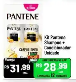 Max Atacadista Kit Pantene Shampoo + Condicionador oferta