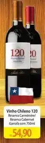 Atacadão Reserva - vinho chileno 120 oferta