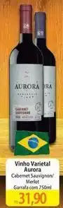 Atacadão Aurora - vinho varietal oferta